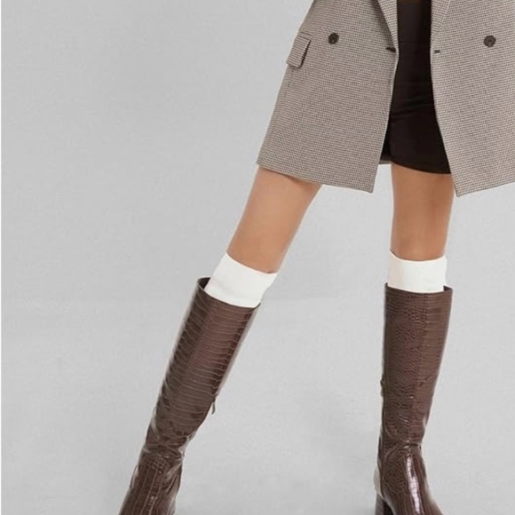 Croc knee high boots size 8.5 - Picture 1 of 8